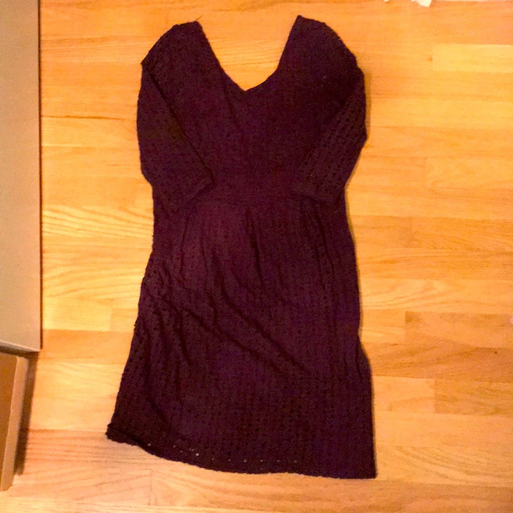 Eight sixty maternity dress plum small